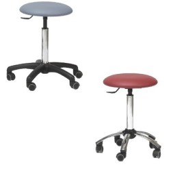 TABOURET TELESCOPIQUE SUR ROULETTES