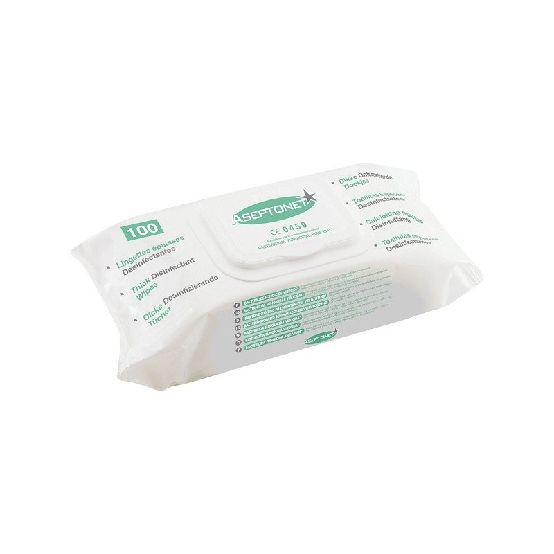 LINGETTES DESINFECTANTES PACK DE 100 LINGETTES DESINFECTANTES PACK DE 100