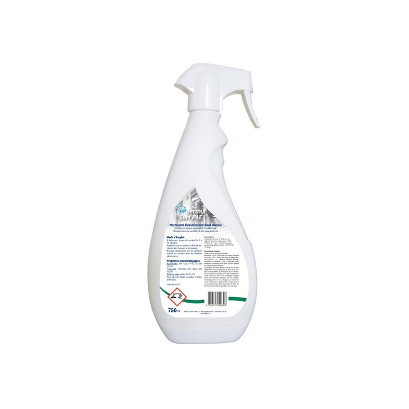SPRAY NETTOYANT DESINFECTANT TABLES SURFACES MATERIELS SPRAY NETTOYANT DESINFECTANT TABLES SURFACES MATERIELS