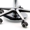 TABOURET TELESCOPIQUE SUR ROULETTES