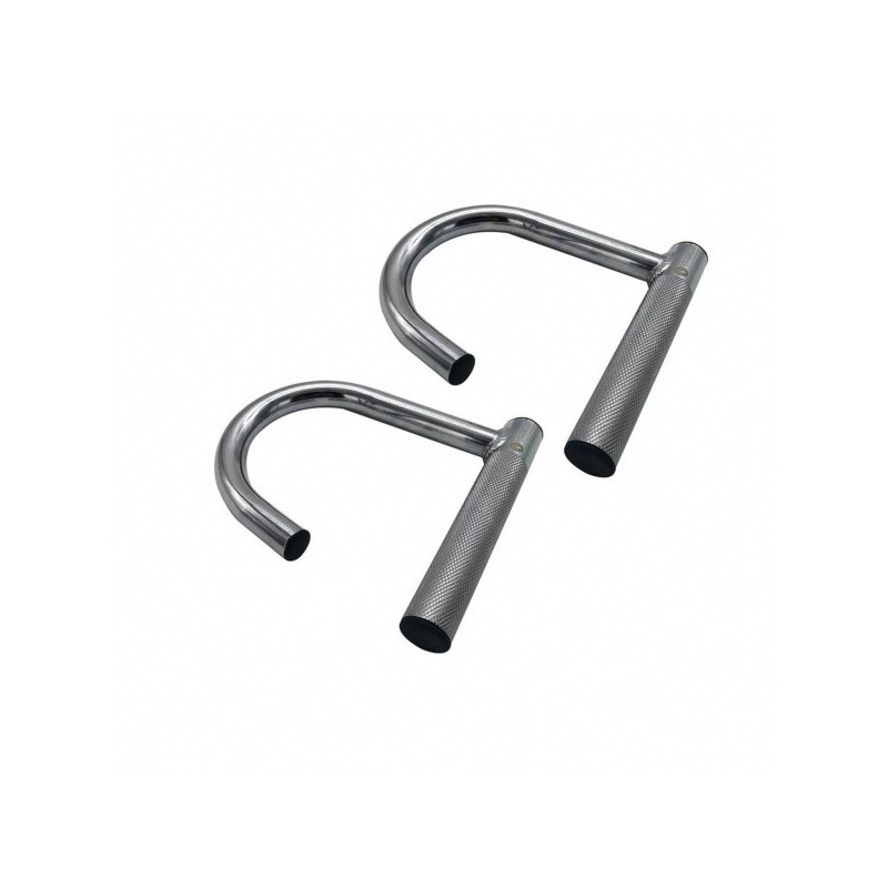 PAIRE DE POIGNEES ACIER POUR ELASTIQUES PAIRE DE POIGNEES ACIER POUR ELASTIQUES