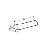 COUSSIN DEMI CYLINDRIQUE AVEC SANGLE