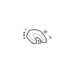 COUSSIN DE VISAGE A MOIRE DE FORME