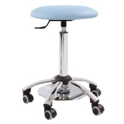 TABOURET TELESCOPIQUE SUR ROULETTES