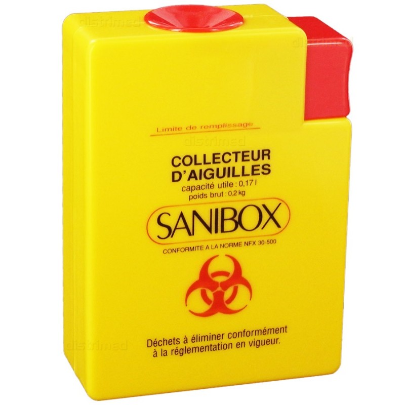 COLLECTEUR AIGUILLES 170 ML COLLECTEUR AIGUILLES 170 ML