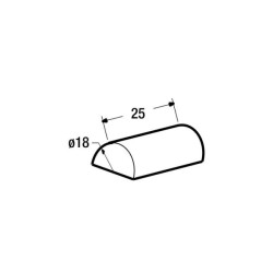 DEMI COUSSIN DEMI CYLINDRIQUE