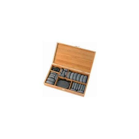 COFFRET PIERRES CHAUDES 45 PIECES