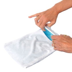 HOUSSE BLANCHE COMPRESSE