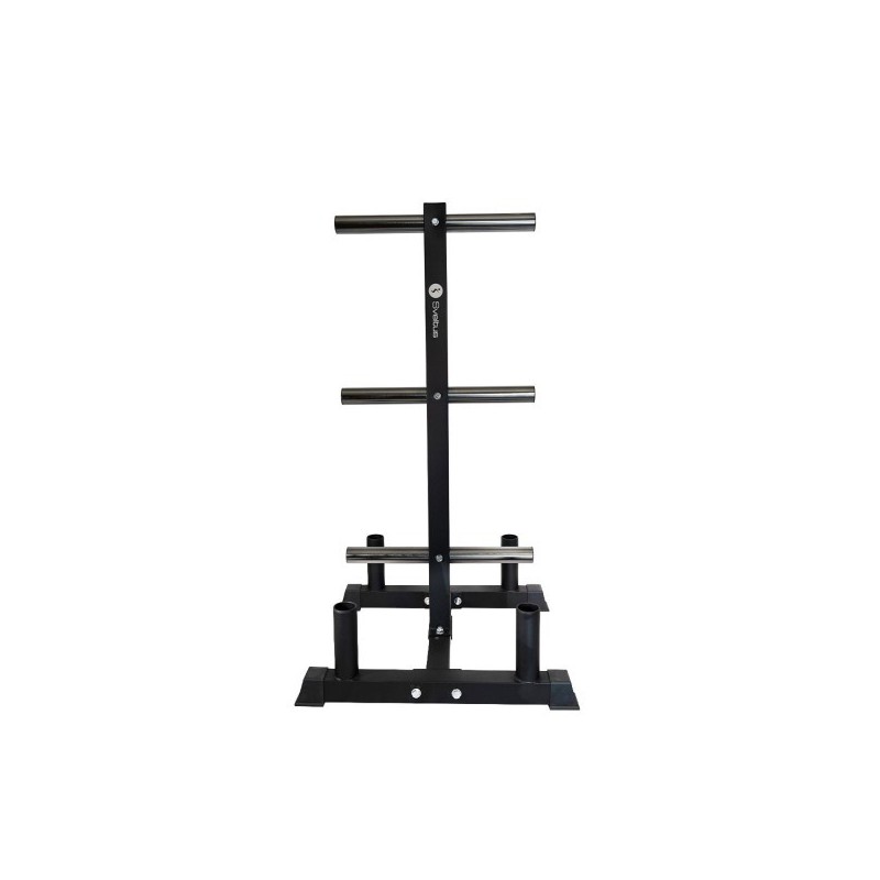 RACK DE RANGEMENT DISQUES BARRES OLYMPIQUES