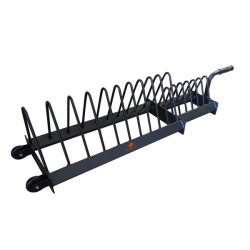 RACK DE RANGEMENT À ROULETTES POUR DISQUES