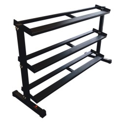 RACK DE RANGEMENT 3 PLATEAUX POUR HALTERES