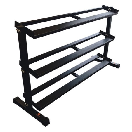RACK DE RANGEMENT 3 PLATEAUX POUR HALTERES